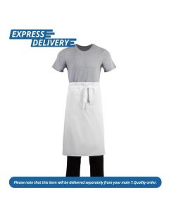 UNIS127 WHITES REGULAR WAIST APRON WHITE