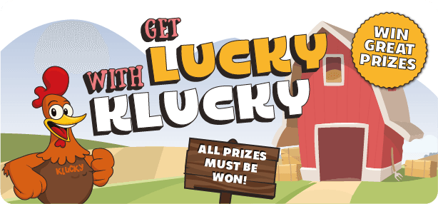 WIN BIG with Klucky by redeeming your codes today!